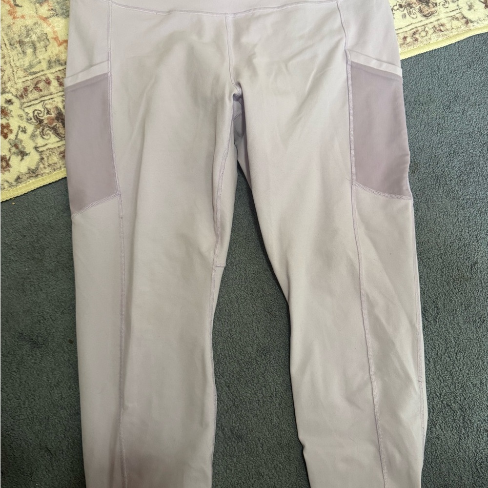 Fabletics Lavender PowerHold Leggings
